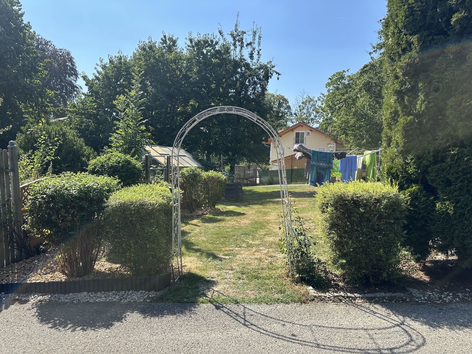 Bereich der privaten Spielwiese